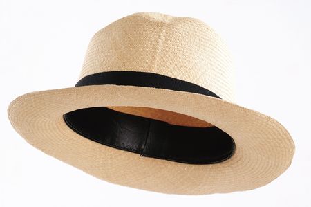 Straw hatの写真素材