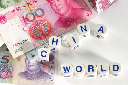 Chinese currencies.の写真素材