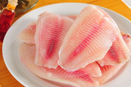 Fish fillet.の写真素材