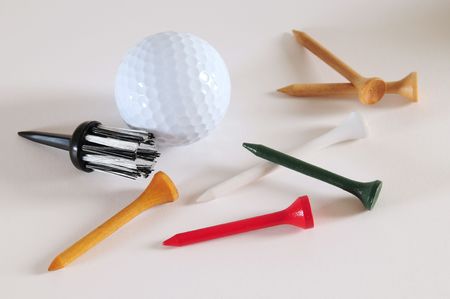 Golf objects.の写真素材