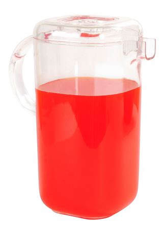 Strawberry juice. Isolatedの写真素材