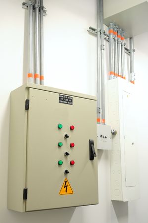 Electric control panel.