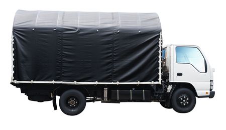 Lorry. Isolatedの写真素材