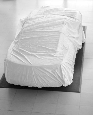 Car cover.の写真素材