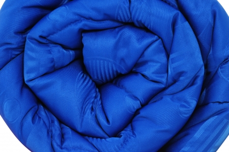 Rolled up duvet の写真素材