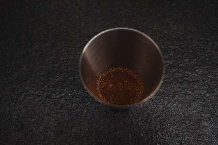 barista dripping coffee and slow coffee bar styleの写真素材