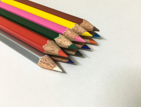 colored pencilsの写真素材