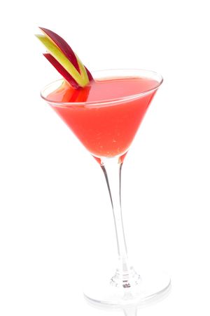 Cocktail collection: Paradise. Isolated on white backgroundの写真素材