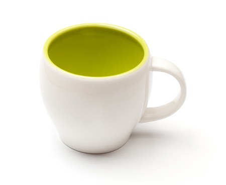 Coffee cup. Isolated on white backgroundの写真素材