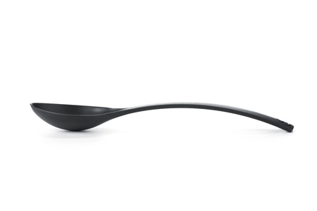 Plastic kitchen utensil. Isolated on white backgroundの写真素材