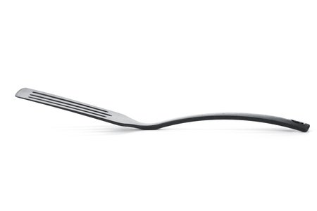 Plastic kitchen utensil. Isolated on white backgroundの写真素材