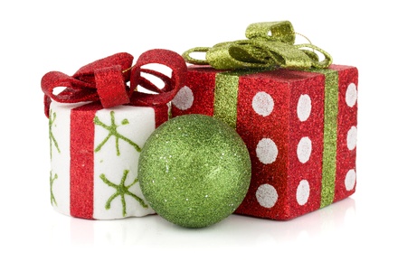 Christmas decor. Isolated on white backgroundの写真素材