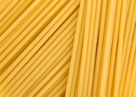 Closeup of spaghetti pastaの写真素材