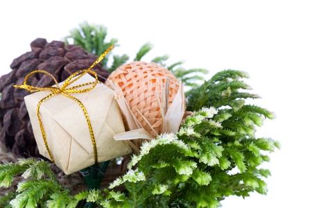 Decorative bouquet. Isolated on white backgroundの写真素材