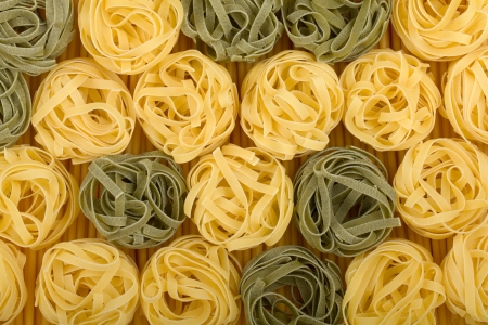 Italian pasta background textureの写真素材