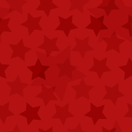 Red seamless background with starsのイラスト素材