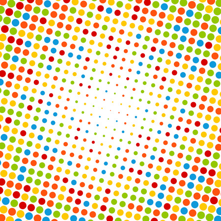 Abstract dotted colorful background textureのイラスト素材