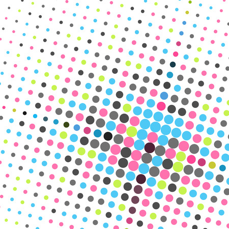 Abstract dotted colorful background textureのイラスト素材