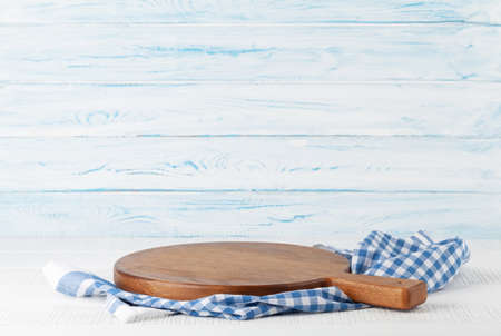 Empty cutting board with space for your food or productの写真素材