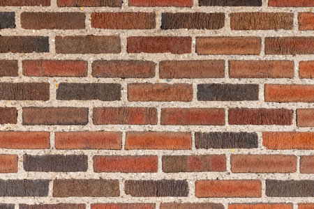 Texture and detail of a brick wall. Wallpaper or stone backdrop
