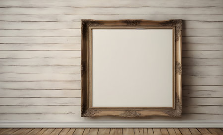 Interior frame mockup for posters and artworkの素材