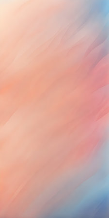 Abstract art with blurred elements and smooth gradient transitioning through pastel hues, creating a soft-focus ambient effect. Vertical backgroundの素材