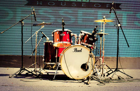 Drums setのeditorial素材