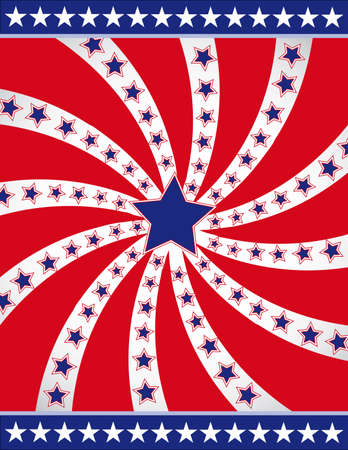 4th of July backgroundのイラスト素材