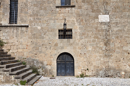 Medieval city of Rhodes island in Greeceのeditorial素材