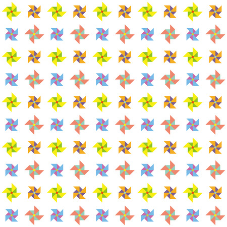 texture of pinwheel 4 kindのイラスト素材