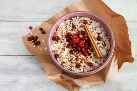 Porridge Breakfastの写真素材