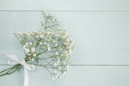 Baby's breath bouquetの写真素材