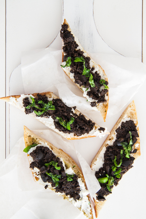 Crostini appetizerの写真素材