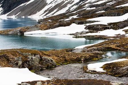 Glacier landscapeの写真素材