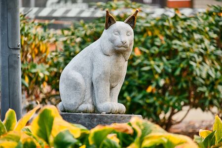 Joensuu, Finland - October 3, 2019: Sculptureのeditorial素材