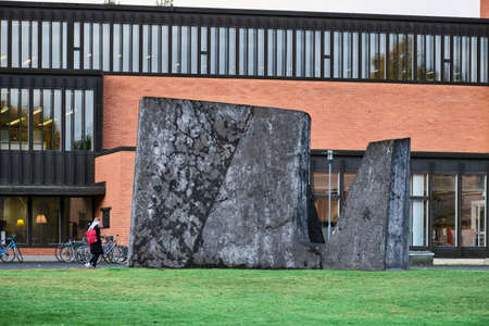 Joensuu, Finland - October 7, 2019: University of Eastern Finland campus