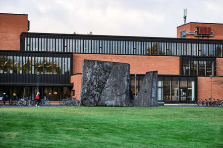 Joensuu, Finland - October 7, 2019: University of Eastern Finland campusのeditorial素材