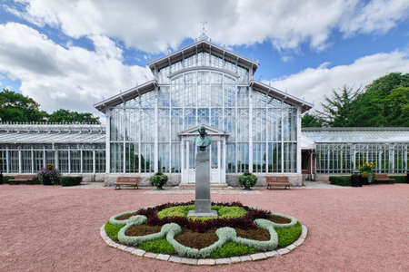 Helsinki, Finland - August 1, 2020: the Helsinki Winter Garden.のeditorial素材