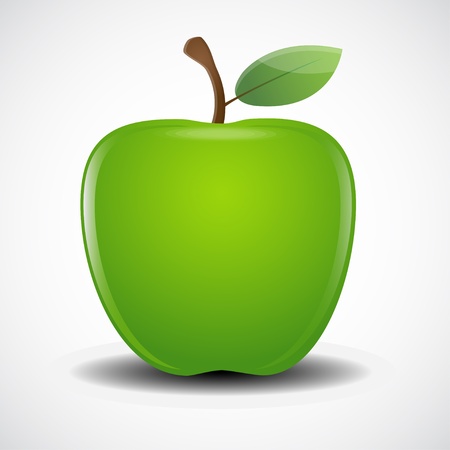 apple iconのイラスト素材
