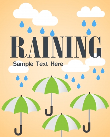 raining iconのイラスト素材