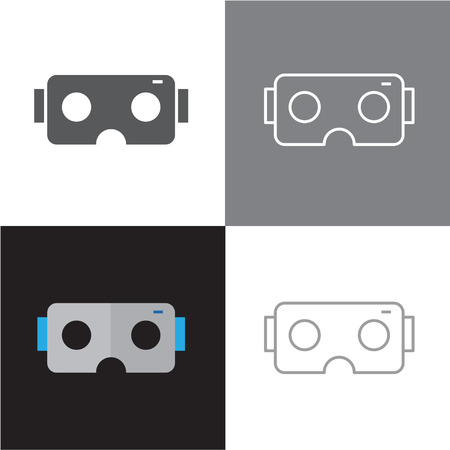 VR Glasses Iconsの素材 [FY31072104885]