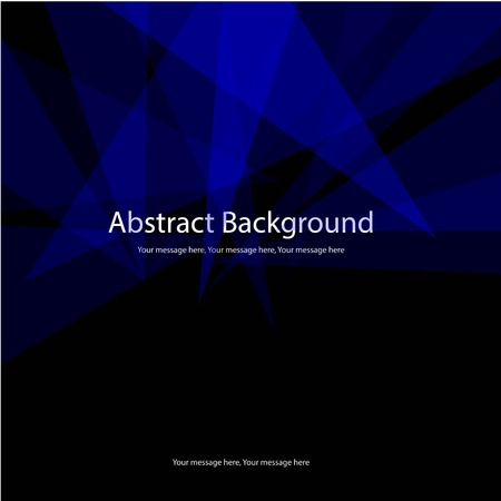 Triangle Blue Color Abstract Geometric Backgroundのイラスト素材