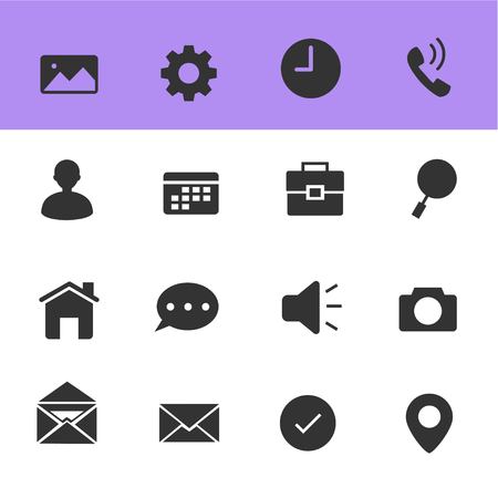 Internet Web Icons, Vector Illustration Design with White Background