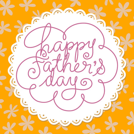 Happy Fathers Dayのイラスト素材