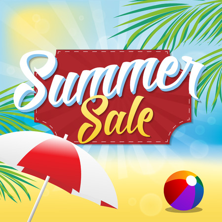 Summer Saleのイラスト素材