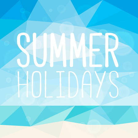 Summer Holidaysのイラスト素材