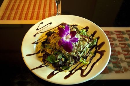 Beautiful chickenの写真素材