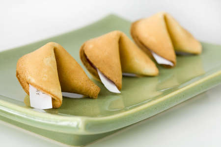 Fortune Cookie with a special message for youの写真素材