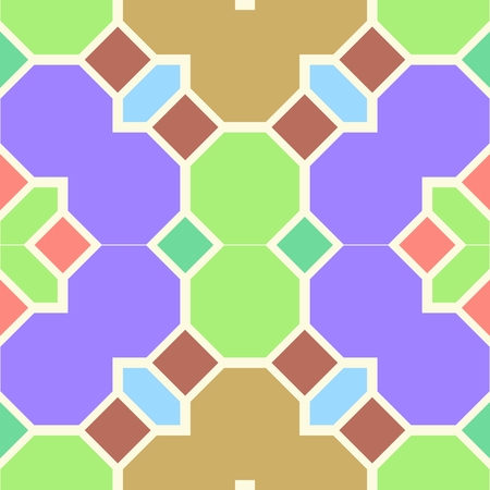 Abstract seamless geometric patterns. Kaleidoscope seamlessの写真素材