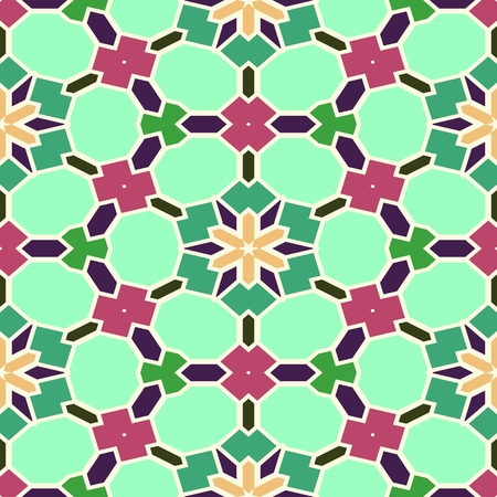 Abstract seamless geometric patterns. Kaleidoscope seamlessの写真素材